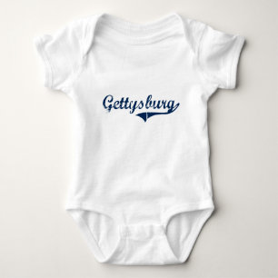 Gettysburg Pennsylvania Classic Design Baby Bodysuit