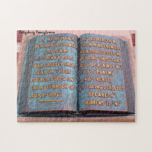 Gettysburg Pennsylvania Jigsaw Puzzle (Horizontal)