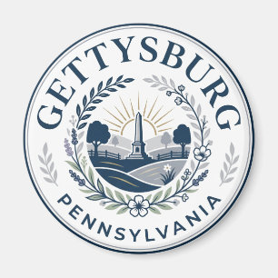 Gettysburg, Pennsylvania Pennsylvania Magnet