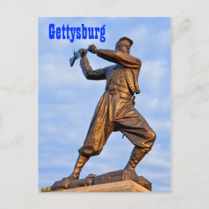Gettysburg Statue IV Postcard
