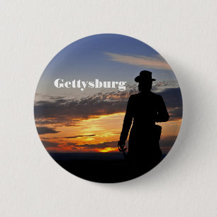 Gettysburg Sunset Button