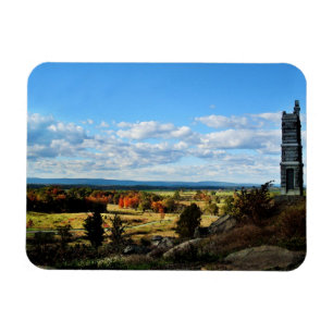 Gettysburg view from Little Round Top Magnet