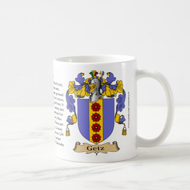 Getz, the Origin, the Meaning and the Crest Coffee Mug (Right)