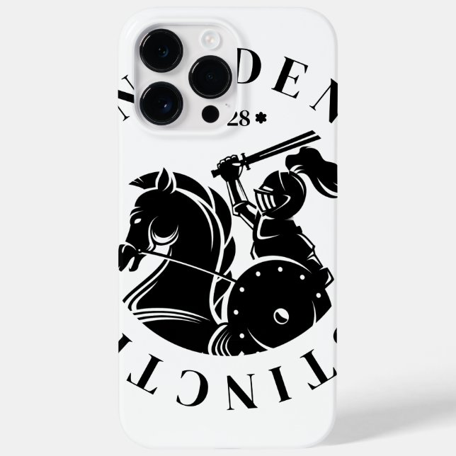 GEUEE Vintage Knight Series Case-Mate iPhone Case (Back)