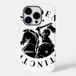 GEUEE Vintage Knight Series Case-Mate iPhone 14 Pro Case