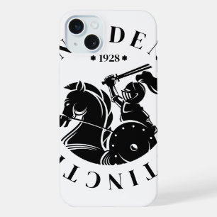 GEUEE Vintage Knight Series iPhone 15 Plus Case