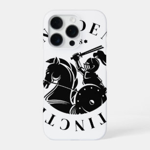 GEUEE Vintage Knight Series iPhone 16 Pro Case