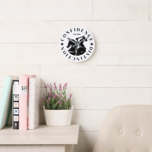 GEUEE Vintage Knight Series Round Clock