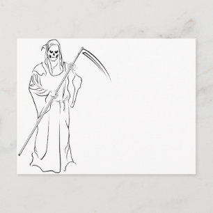 Gevatter / Godfather / Grim Postcard