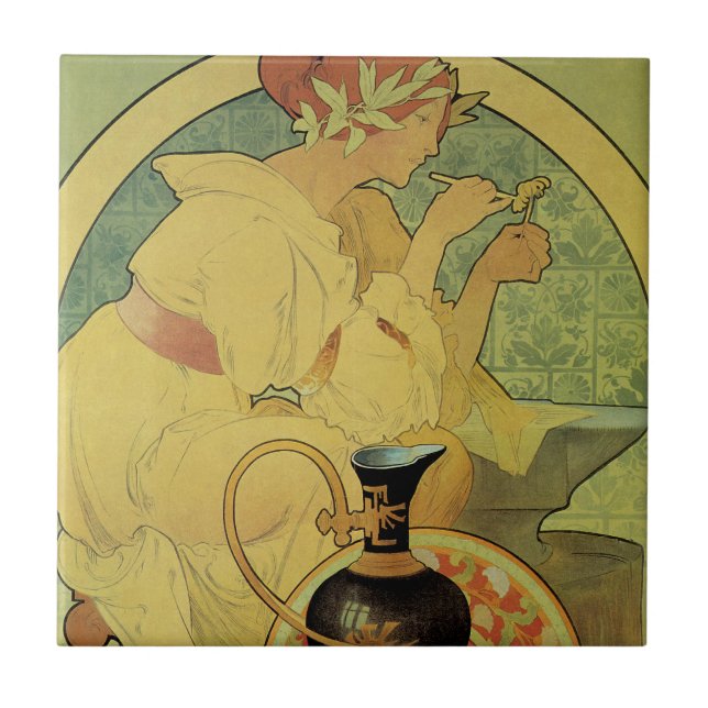 Gewerbe Museen Ceramic Tile (Front)