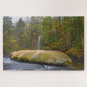 Geyser Island Spouter, Saratoga Springs, New York  Jigsaw Puzzle