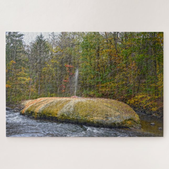 Geyser Island Spouter, Saratoga Springs, New York  Jigsaw Puzzle (Horizontal)