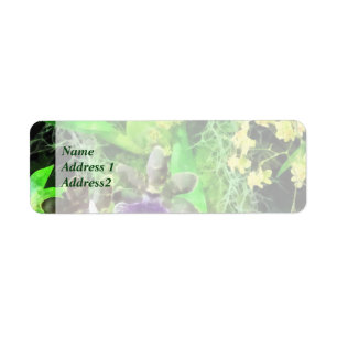 Geyser Jamie and Golden Fantasy Save the Date Return Address Label