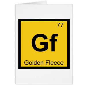 Gf - Golden Fleece Greek Chemistry Periodic Table