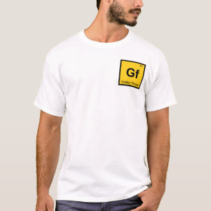 Gf - Golden Fleece Greek Chemistry Periodic Table T-Shirt