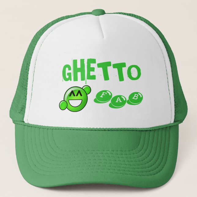 GF green Trucker Hat (Front)