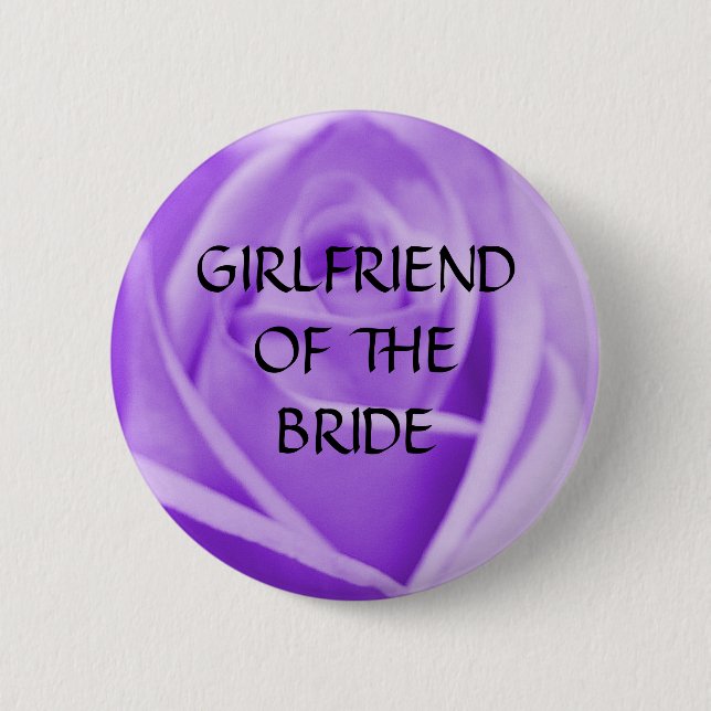 GF of the BRIDE - lavender rose button (Front)