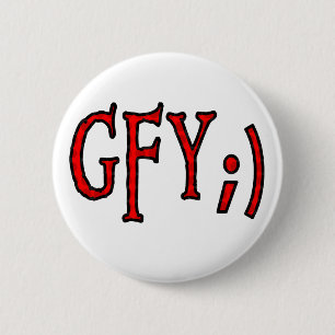 GFY1 6 CM ROUND BADGE