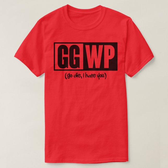 GG WP black T-Shirt (Design Front)