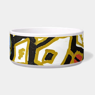 GGAST Ceramic Pet Bowl - GOLD Collection