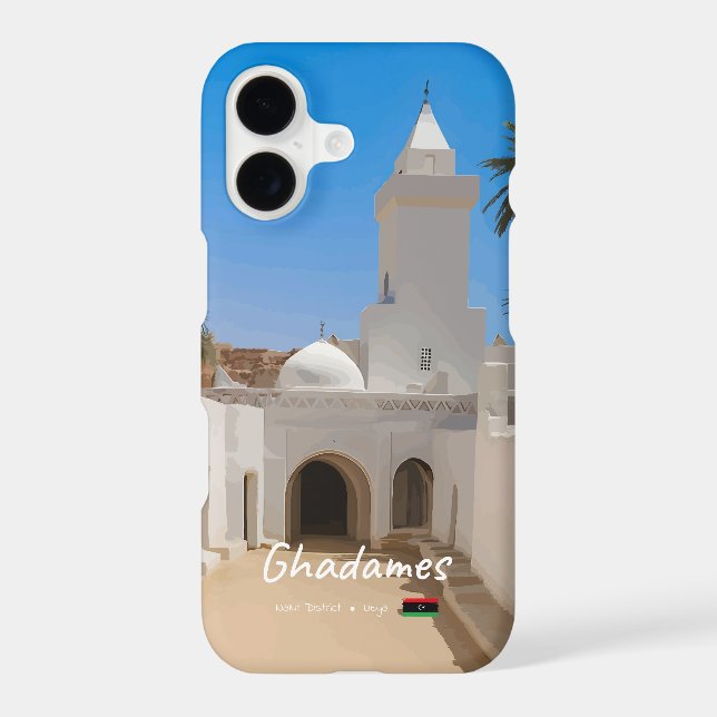 Ghadames, Libya - White Mosque (Back)