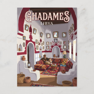 Ghadames Traditional House Libya Postcard