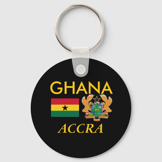 GHANA, ACCRA KEYCHAIN (Front)