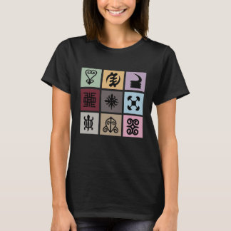 Ghana Adinkra Symbol – African Heritage & Wisdom T-Shirt