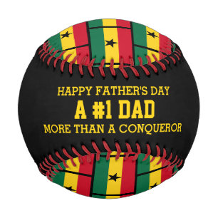 GHANA Best Dad Father's Day Baseball