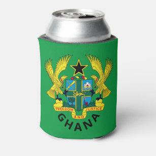 Ghana coat of arms can cooler