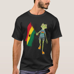 Ghana Fan Frog T-Shirt