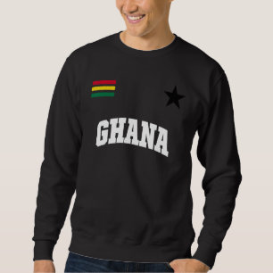 Ghana Fan Ghanaian Flag Pride Sweatshirt