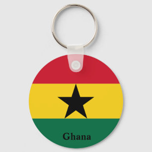 Ghana Flag Africa Key Ring