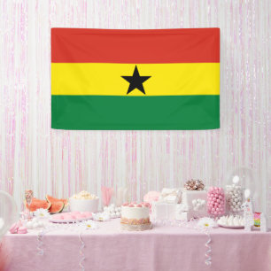 Ghana flag banner