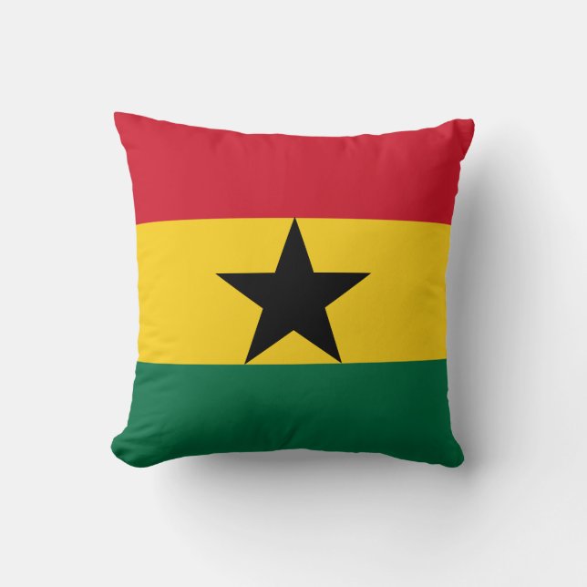 Ghana Flag Cushion (Front)
