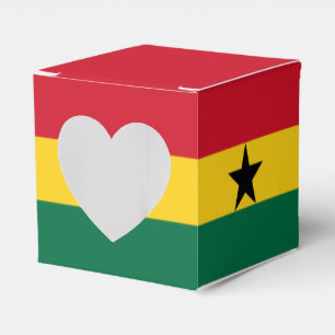 Ghana Flag Favour Box
