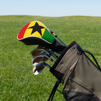 Ghana Flag Golf Head Cover