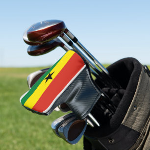 Ghana flag golf head cover