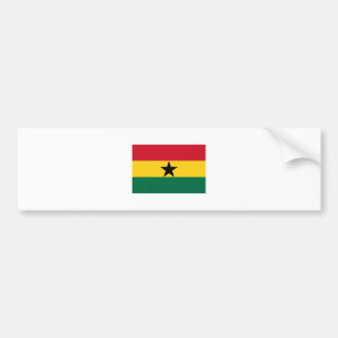 Ghana FLAG International Bumper Sticker