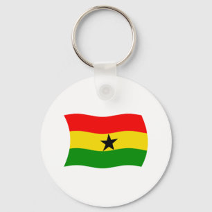 Ghana Flag Keychain