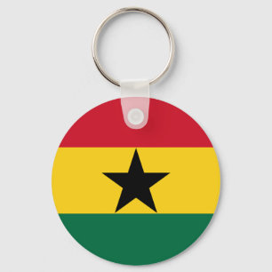 Ghana Flag Keychain