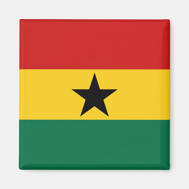 Ghana Flag Magnet (Front)