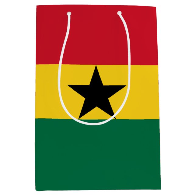 Ghana Flag Medium Gift Bag (Front)
