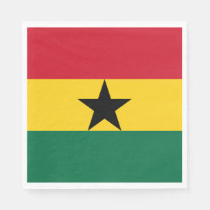 Ghana Flag Napkin