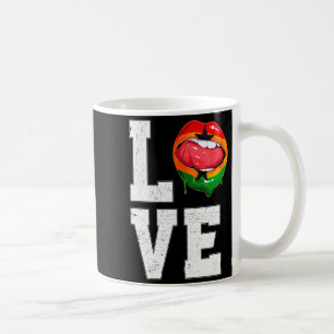Ghana Flag Soccer Fan Love Ghanaian T Shirt  Coffee Mug