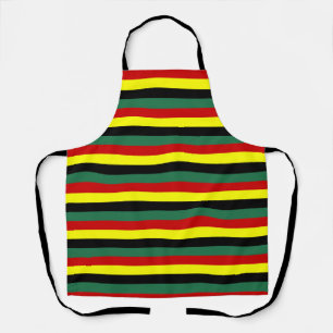 ghana flag stripes country symbol pattern apron