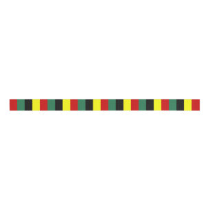 ghana flag stripes country symbol pattern grosgrain ribbon