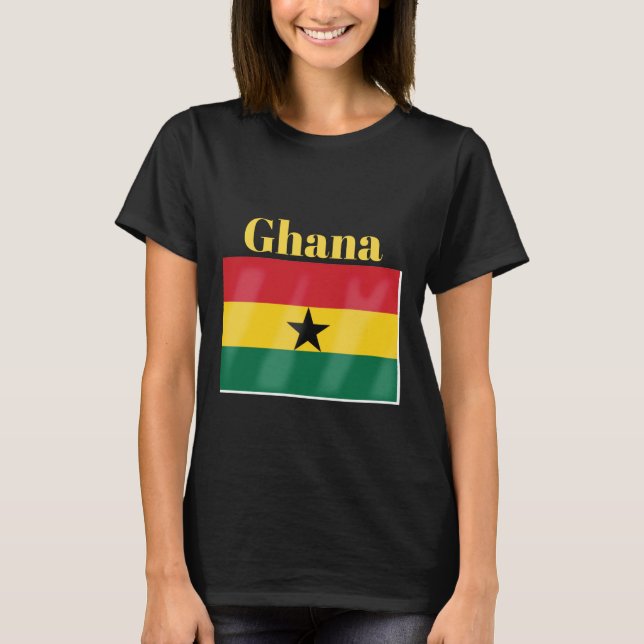 Ghana Flag T-Shirt (Front)
