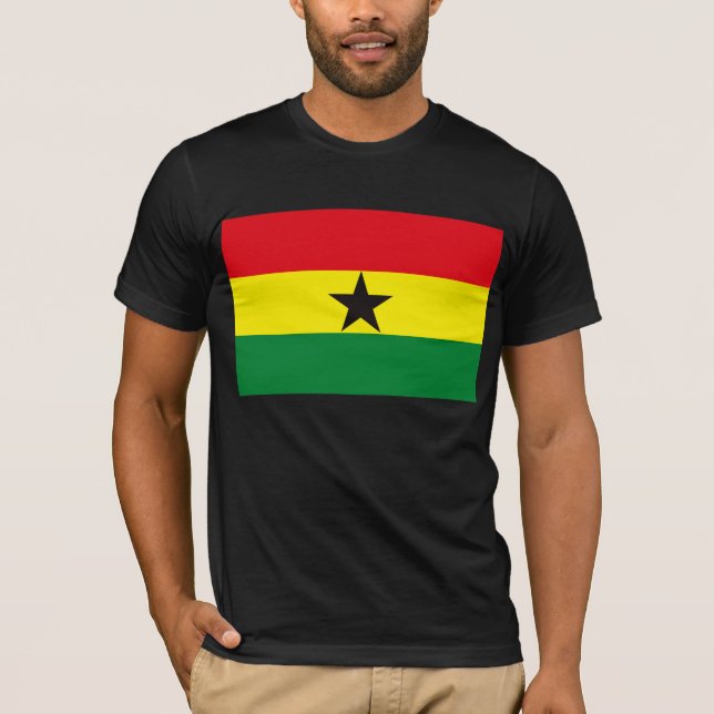 Ghana Flag T-shirt (Front)