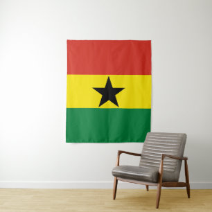 Ghana flag tapestry